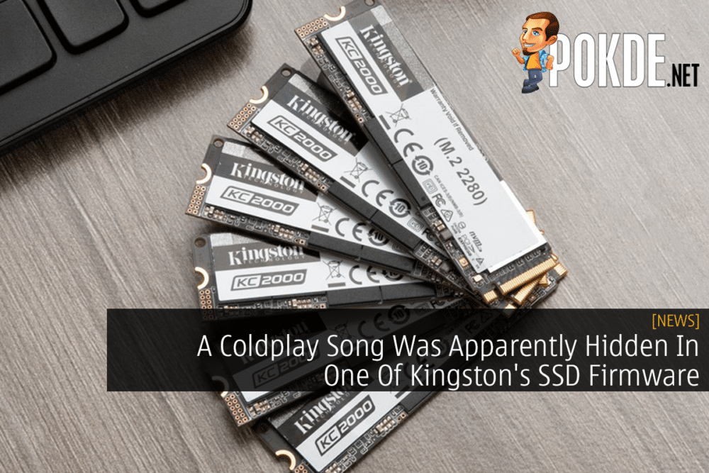 A Coldplay Song Was Apparently Hidden In One Of Kingston's SSD Firmware 25