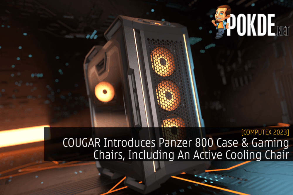 COUGAR Introduces Panzer 800 Case & Gaming Chairs, Including An Active Cooling Chair 22