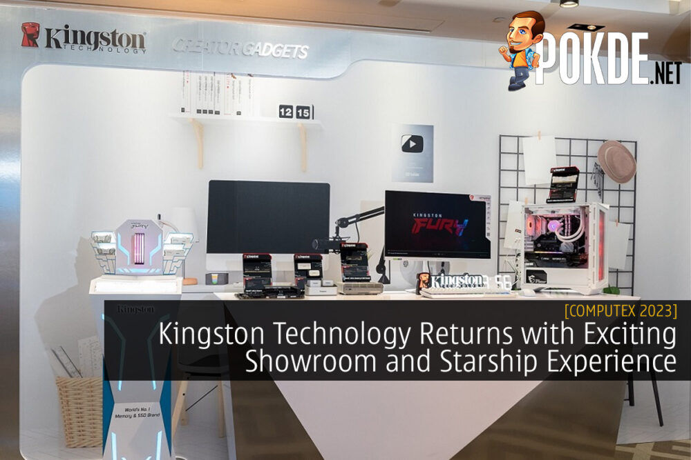 Kingston Technology Returns to COMPUTEX 2023 with Exciting Showroom and Starship Experience