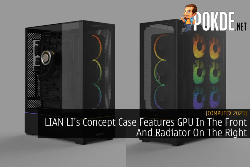 LIAN LI's Concept Case Features GPU In The Front And Radiator On The Right 22