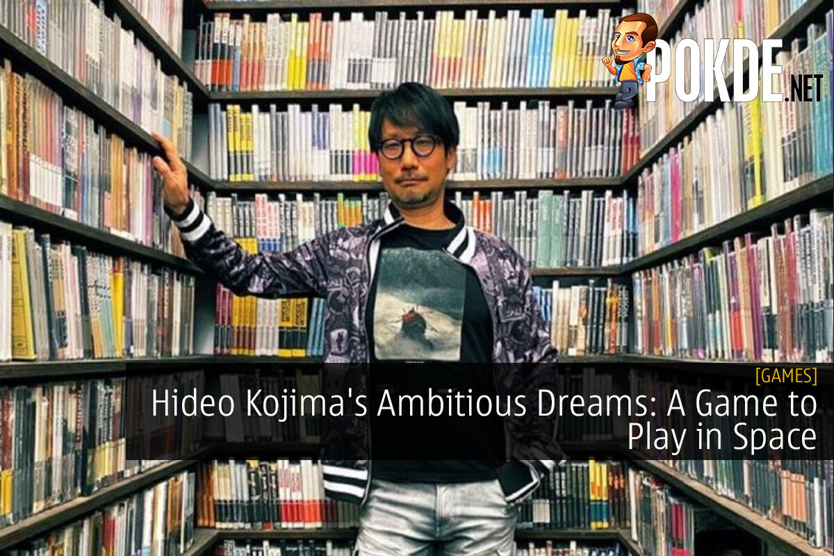 Hideo Kojima wants someone to send him to space, so he can make a game to  play in space