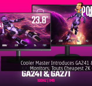 Cooler Master Introduces GA241 & GA271 Monitors, Touts Cheapest 2K Offering 38