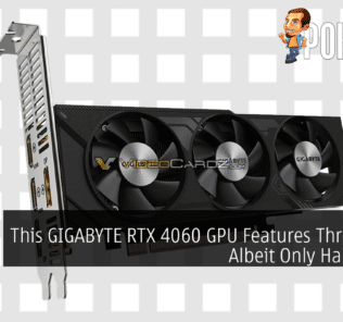 This GIGABYTE RTX 4060 GPU Features Three Fans, Albeit Only Half As Tall 24