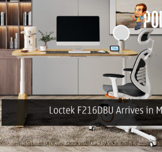 Loctek F216DBU Arrives in Malaysia: Ergonomic Office Fitness Chair Unlike The Usual