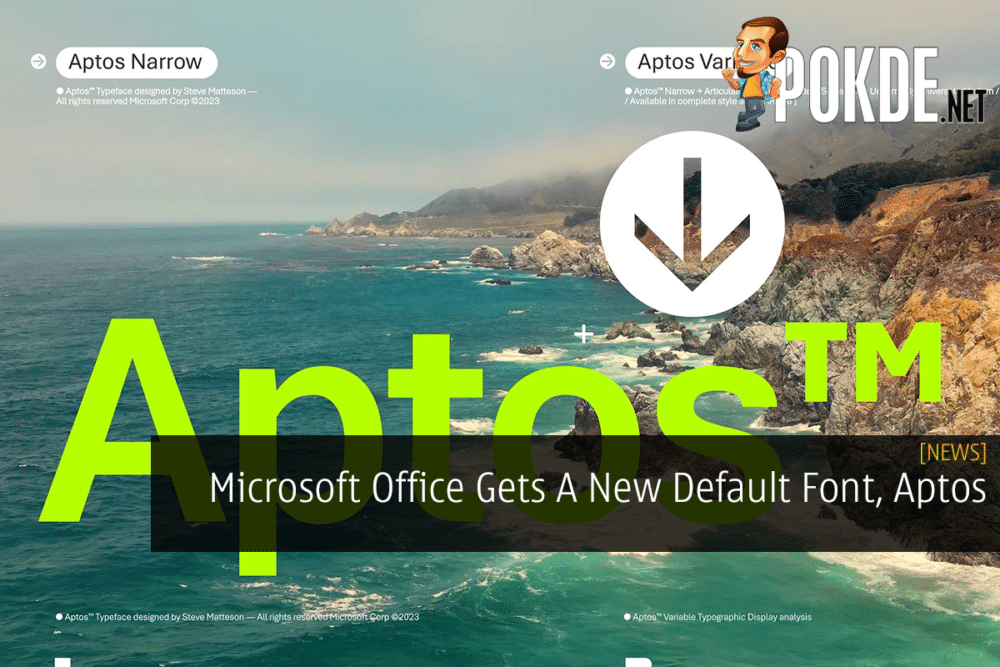 Microsoft Office Gets A New Default Font, Aptos 26