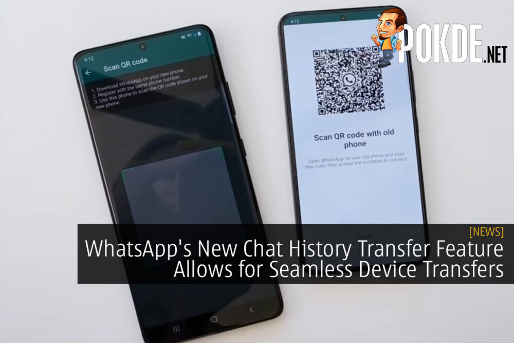 WhatsApp's New Chat History Transfer Feature Allows for Seamless Device Transfers