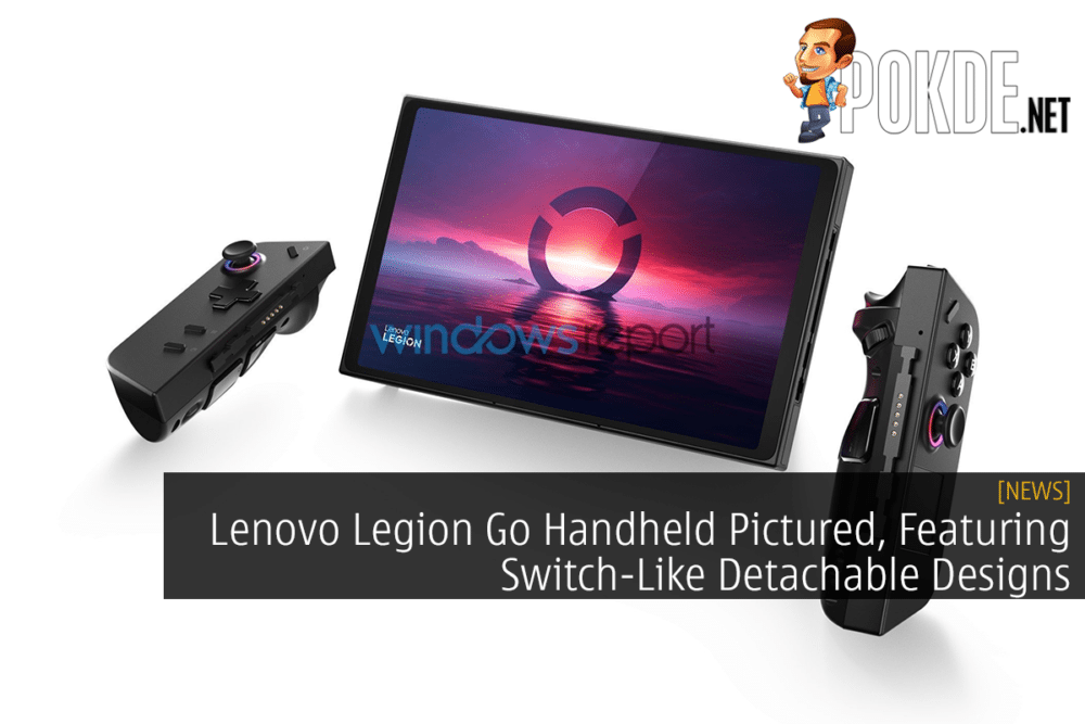 Lenovo Legion Go Handheld Pictured, Featuring Switch-Like Detachable Designs 26