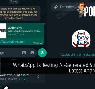 WhatsApp Is Testing AI-Generated Stickers In Latest Android Beta 39