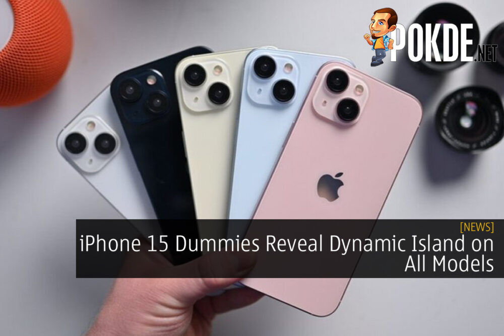 iPhone 15 Dummies Reveal Dynamic Island on All Models