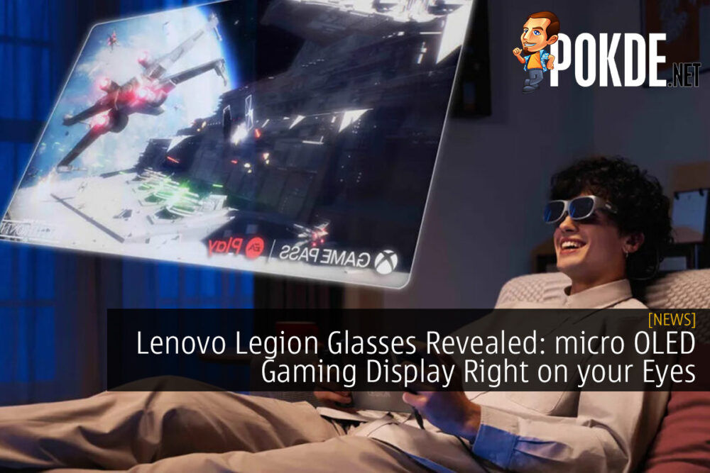 Lenovo Legion Glasses Revealed: micro OLED Gaming Display Right on your Eyes