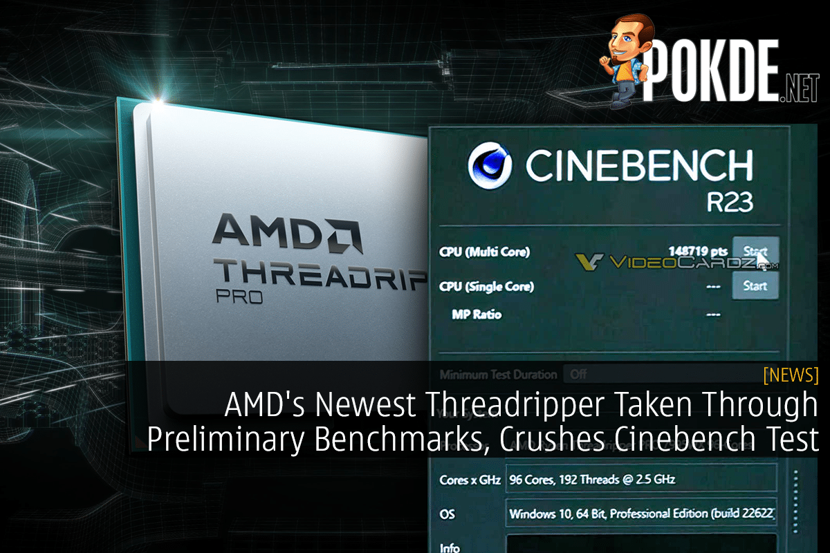 AMD Threadripper PRO 7995WX CPU breaks Cinebench world records