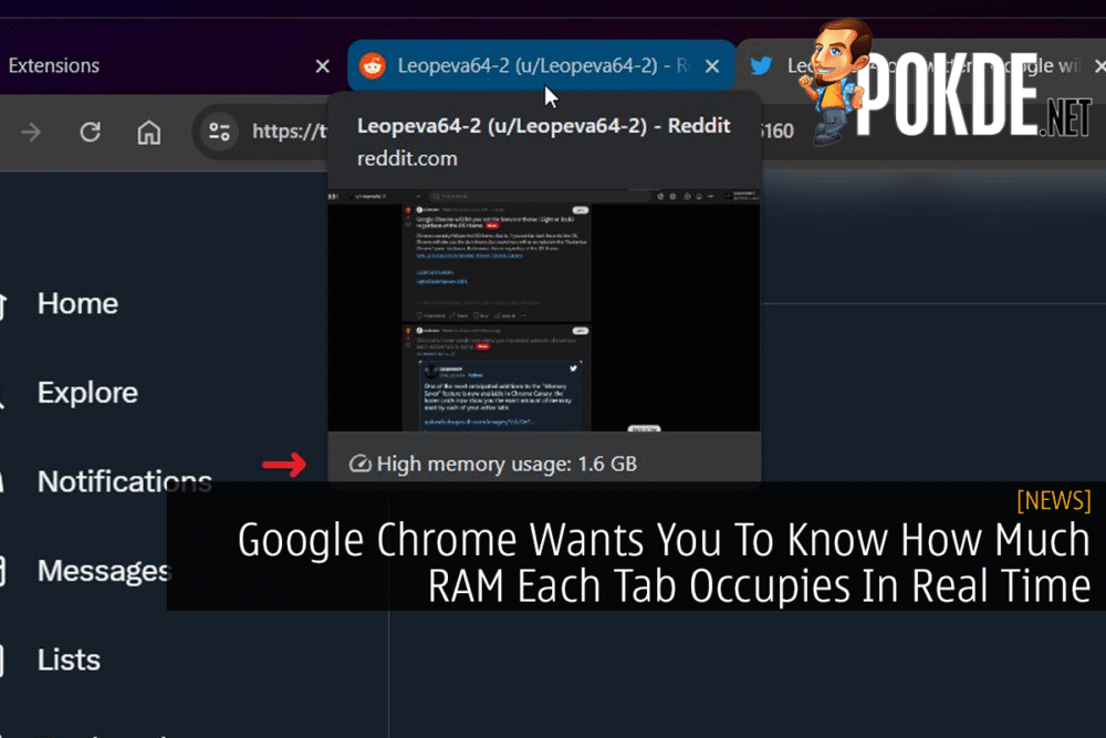 Google Chrome Wants You To Know How Much RAM Each Tab Occupies In Real Time 28
