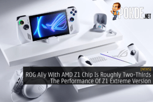 ROG Ally With AMD Z1 Chip Is Roughly Two-Thirds The Performance Of Z1 Extreme Version