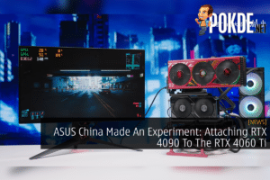 ASUS China Made An Experiment: Attaching RTX 4090 To The RTX 4060 Ti 40