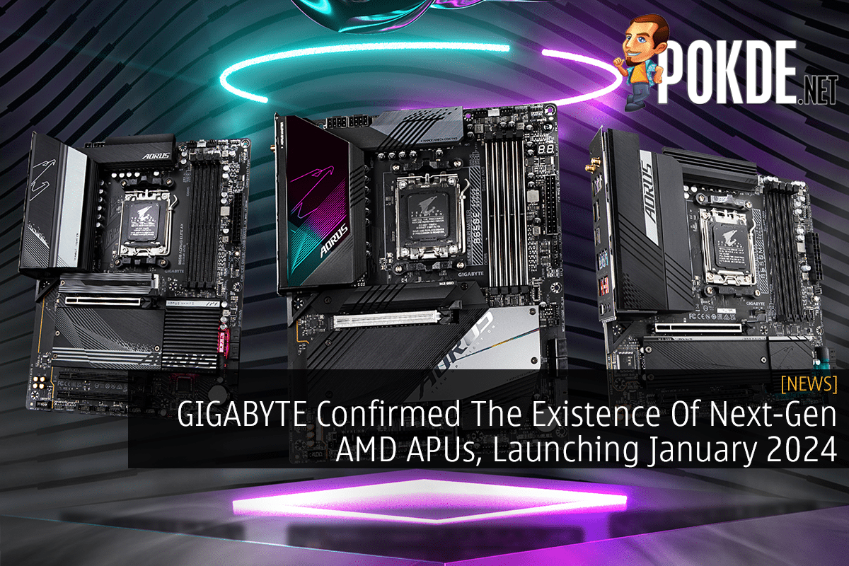 GIGABYTE Confirmed The Existence Of NextGen AMD APUs, Launching