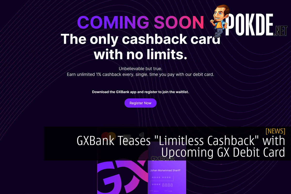 GXBank Teases "Limitless Cashback" with Upcoming GX Debit Card