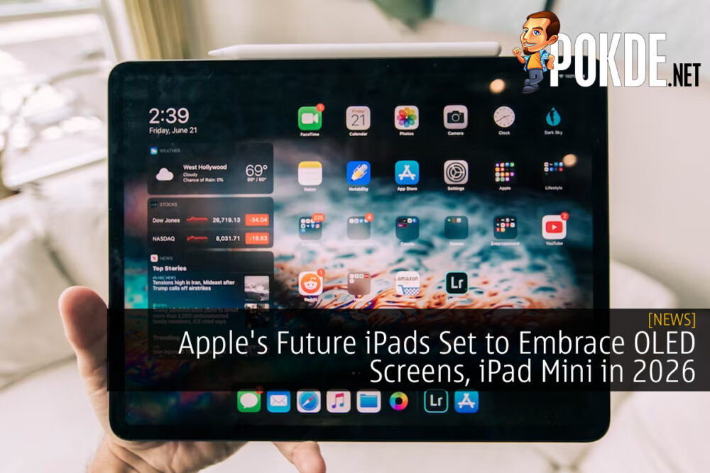 Apple's Future iPads Set to Embrace OLED Screens, iPad Mini in 2026