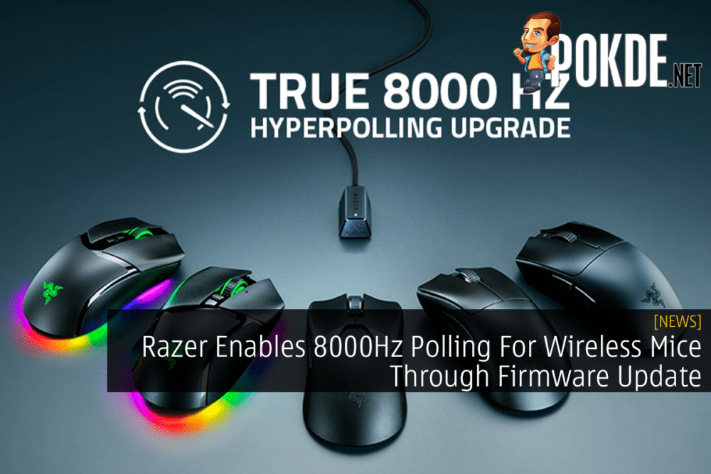 Razer Enables 8000Hz Polling For Wireless Mice Through Firmware Update 33