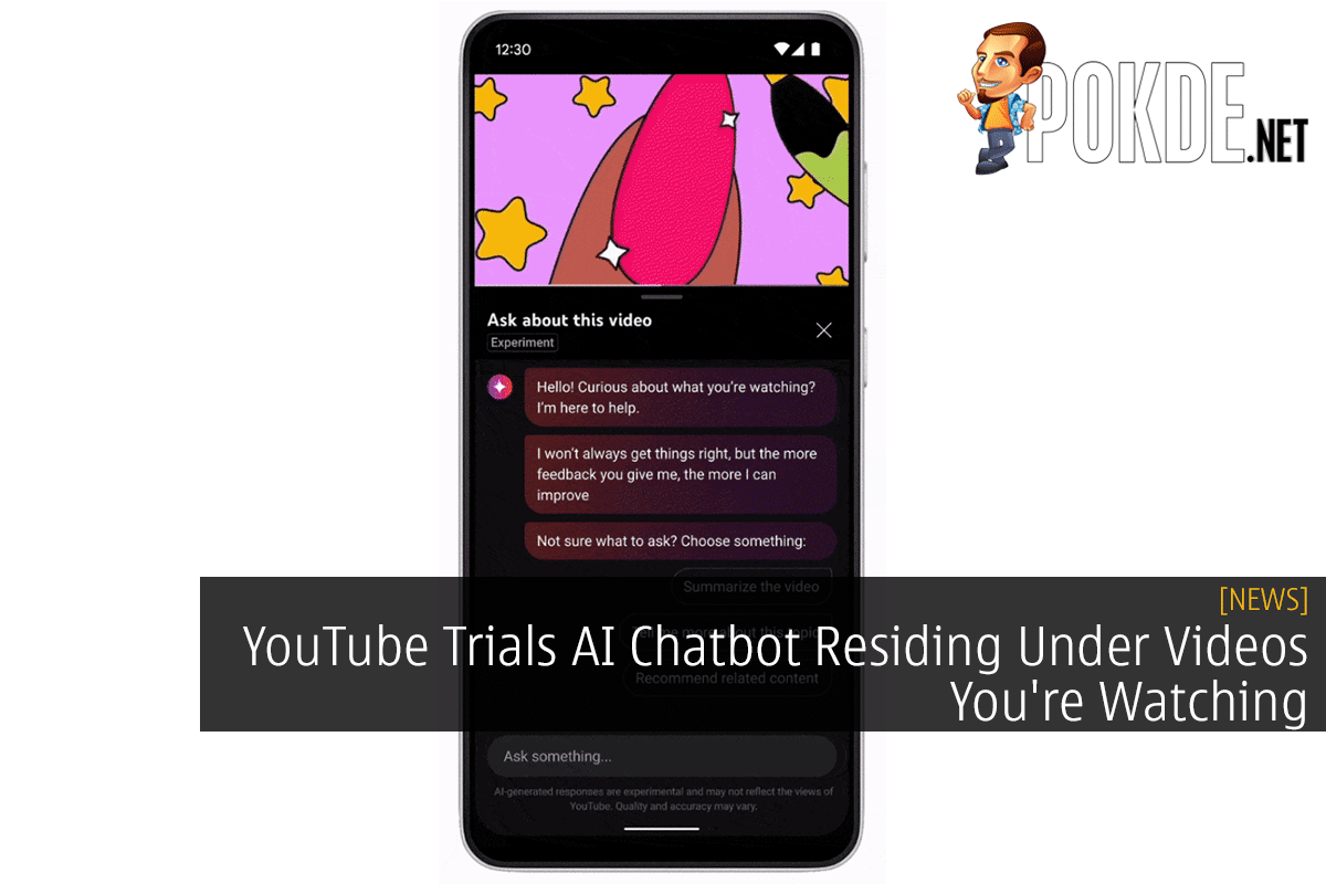 YouTube Trials AI Chatbot Residing Under Videos You're Watching 12