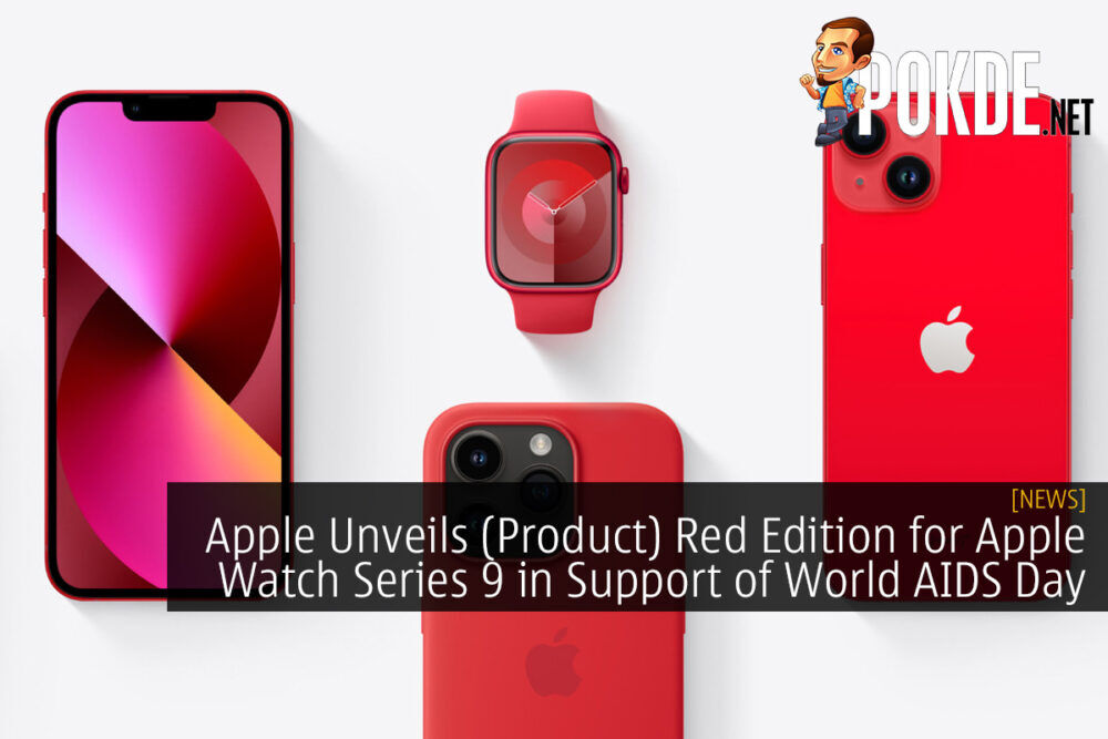 Apple Unveils (Product) Red Edition for Apple Watch Series 9 in Support of World AIDS Day