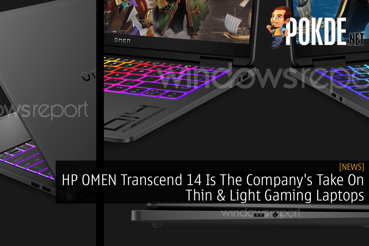 HP OMEN Transcend 14 Is The Company's Take On Thin & Light Gaming ...