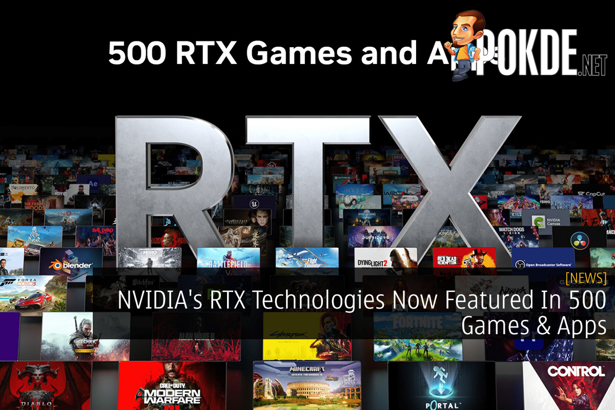 NVIDIA's RTX Technologies Now Featured In 500 Games & Apps 13