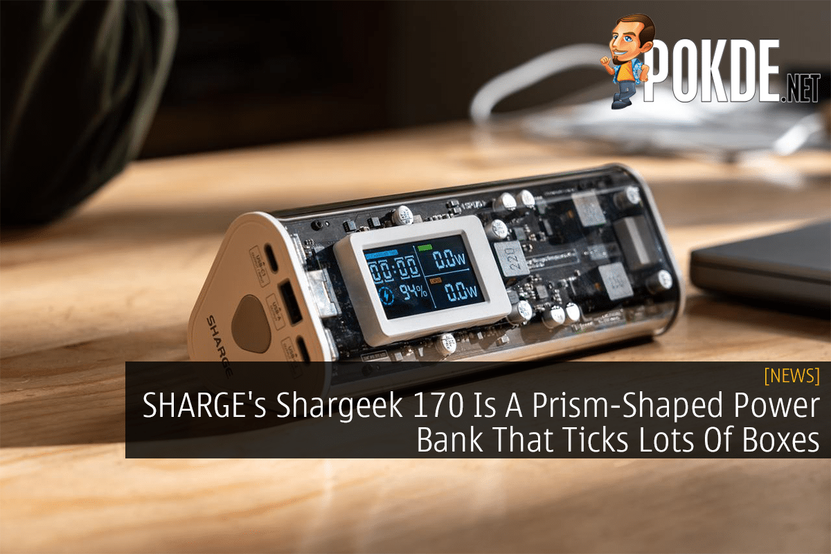 SHARGE's Shargeek 170 Is A Prism-Shaped Power Bank That Ticks Lots Of ...