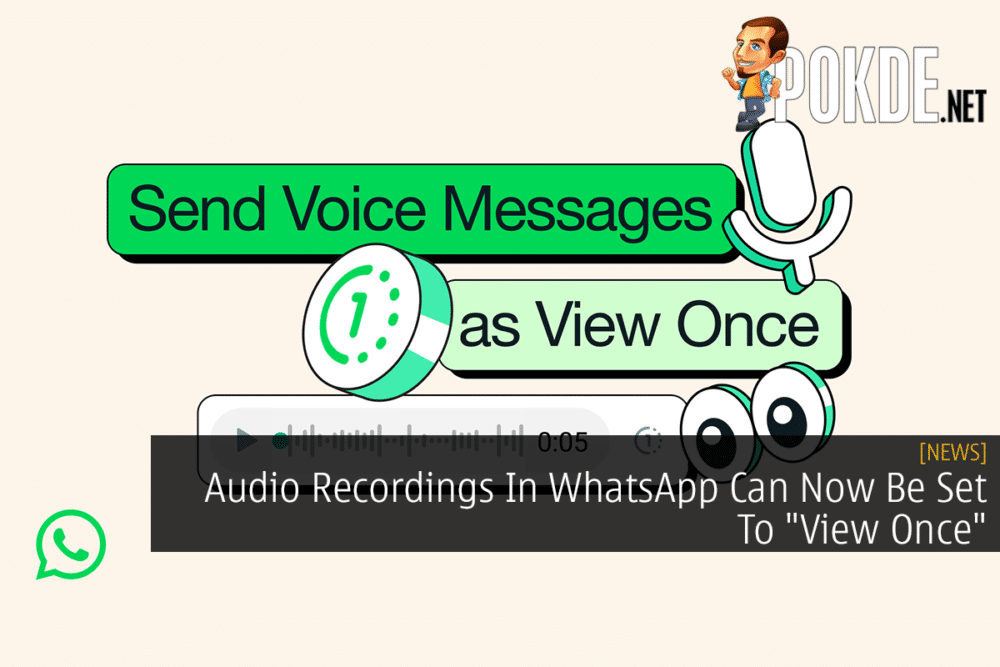 Audio Recordings In WhatsApp Can Now Be Set To "View Once" 35