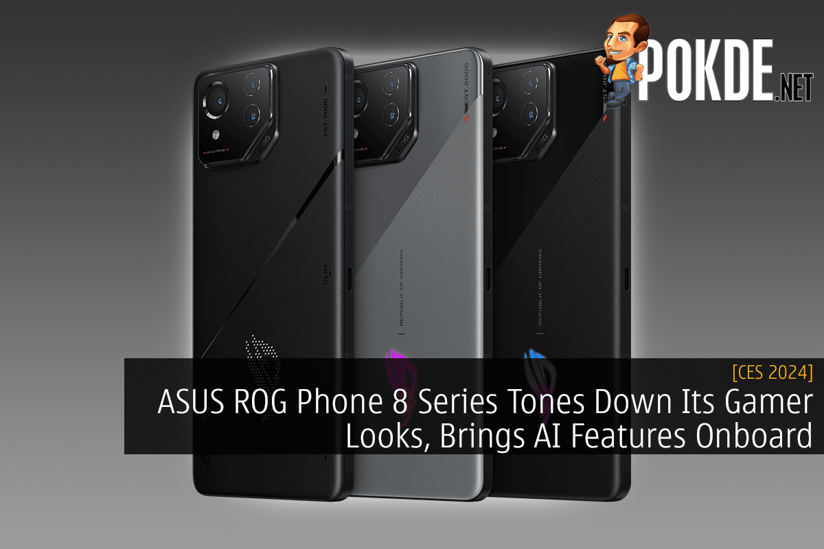 ASUS Republic of Gamers Reveals ROG Phone 8 Series at CES 2024