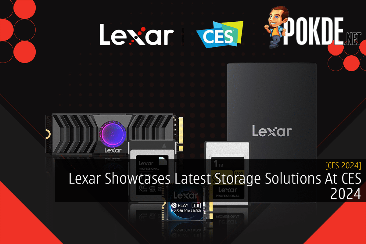 CES 2024 Lexar Showcases Latest Storage Solutions At CES 2024   Lexarces2024lineupcover 