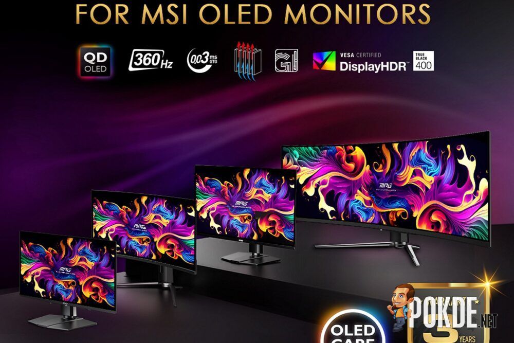 MSI Introduces 3-Year Burn-in Warranty for OLED Gaming Monitors