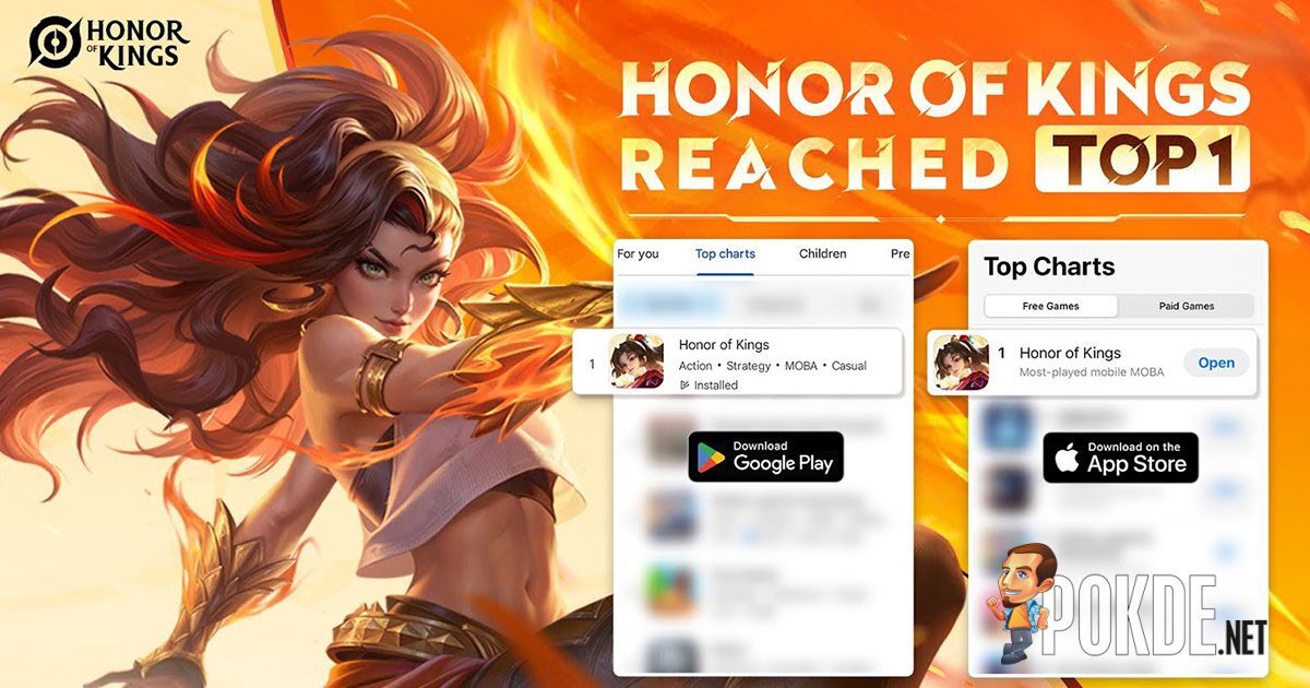 cara download honor of king ios