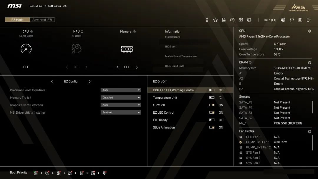 MSI Introduces Redesigned BIOS UI With AMD X870 Motherboards - Pokde.Net