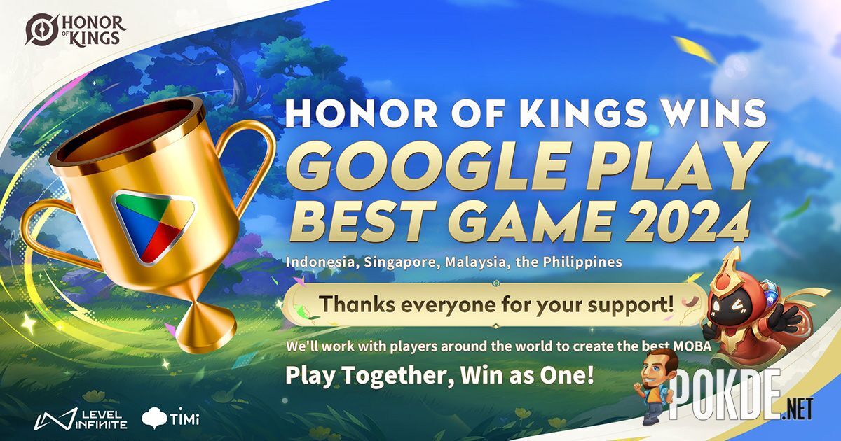 Honor Of Kings Awarded Google Play Best Game Of 2024 In Southeast Asia