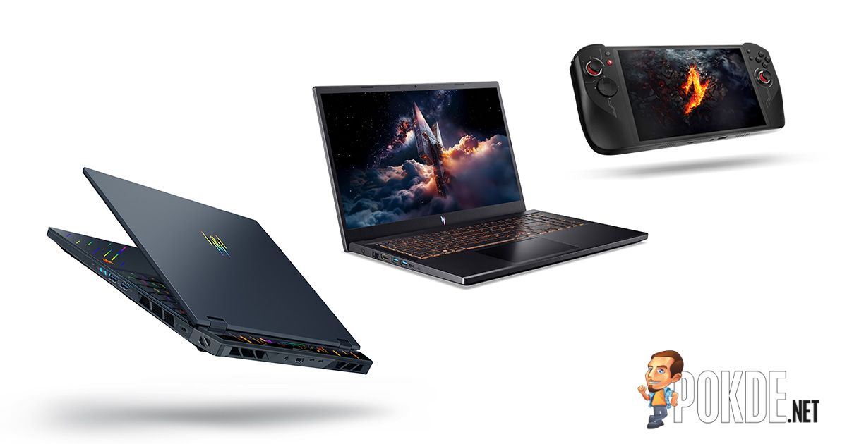 [CES 2025] Here Are All Of Acer's NewlyAnnounced Products In Nitro