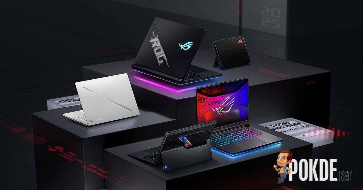 [CES 2025] ASUS Announces New ROG Strix Laptops, ROG Flow Z13, ROG