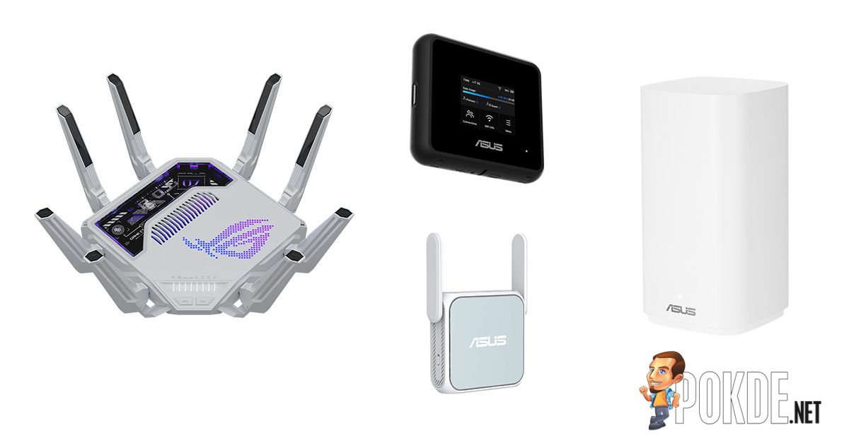 [CES 2025] ASUS Presents New WiFi 7 Router Lineup